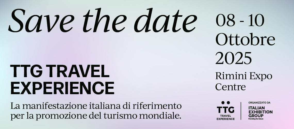 TTG Travel Experience, dal 5 al 11 Ottobre 2025